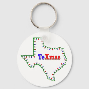 TeXmas Lights Key Ring