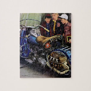 Tex's Motorcycle Jigsaw Puzzle