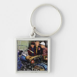 Tex's Motorcycle Key Ring