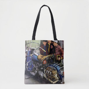 Tex's Motorcycle Tote Bag