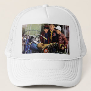 Tex's Motorcycle Trucker Hat