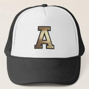 Text "A" Trucker Hat