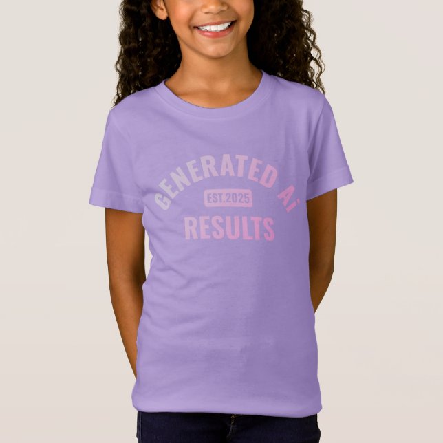 Text art T-Shirt with Simple and Clean Design (Front)