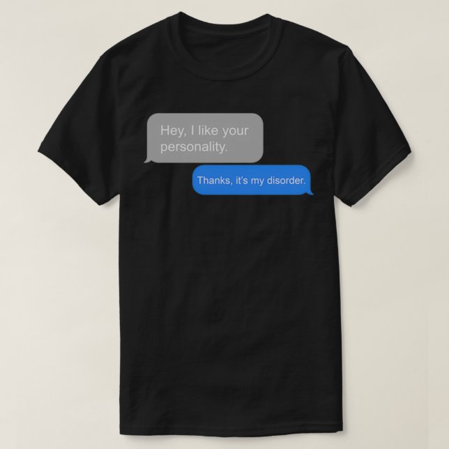 Text Bubble Thanks3 T-Shirt (Design Front)