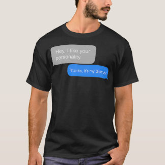 Text Bubble Thanks3 T-Shirt