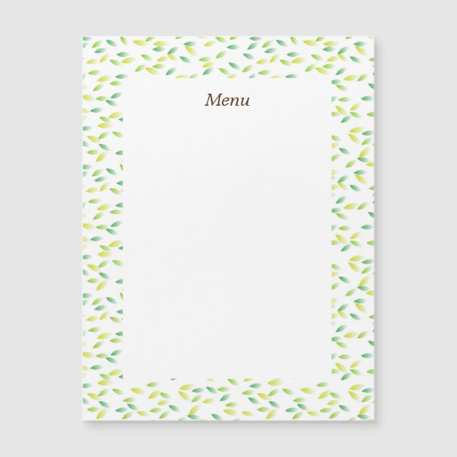 Text Customization Leaf (Front)