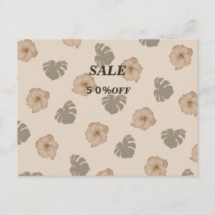 Text Customization South Beige Postcard
