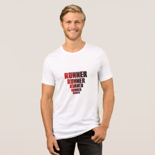Text design about sport T-Shirt Tri-Blend Shirt