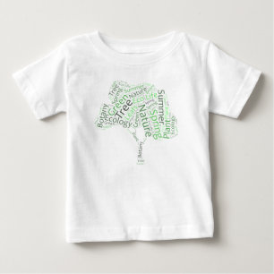 Text Design – ECO Tree Baby T-Shirt