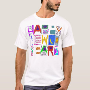 Text Design "Happy New Year" T-Shirt