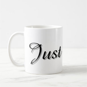 Text Design Mug