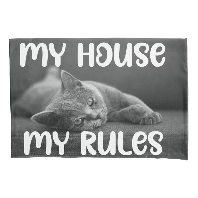 Text-Designed Almohadon Pillowcase (Front-Left)