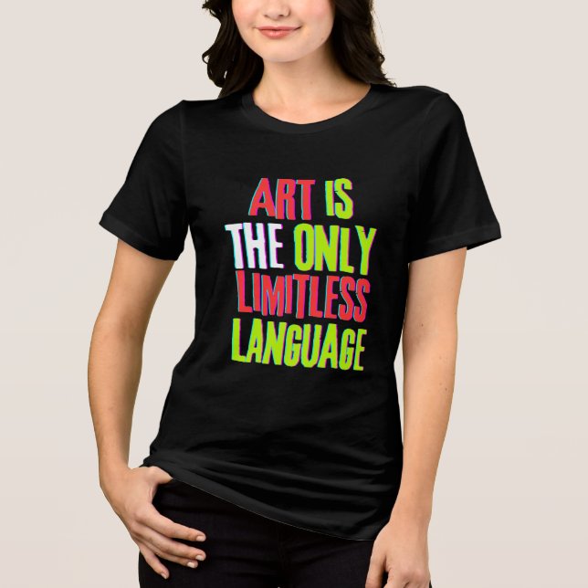 TEXT DESIGNED T SHIRT (Front)