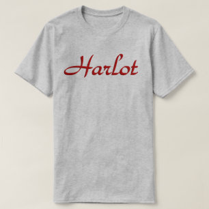 Text Harlot T-Shirt