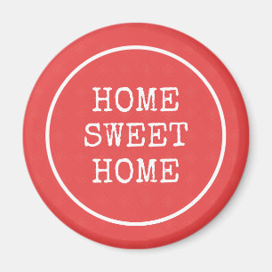 Text Home sweet home Magnet