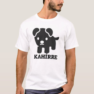 Text in Pijao: kahírre and a black dog T-Shirt