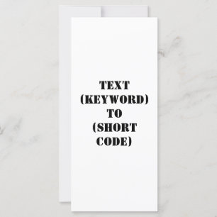 TEXT (KEYWORD) TO (SHORT CODE)
