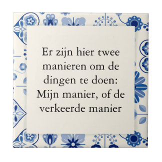 text on tile - work methods