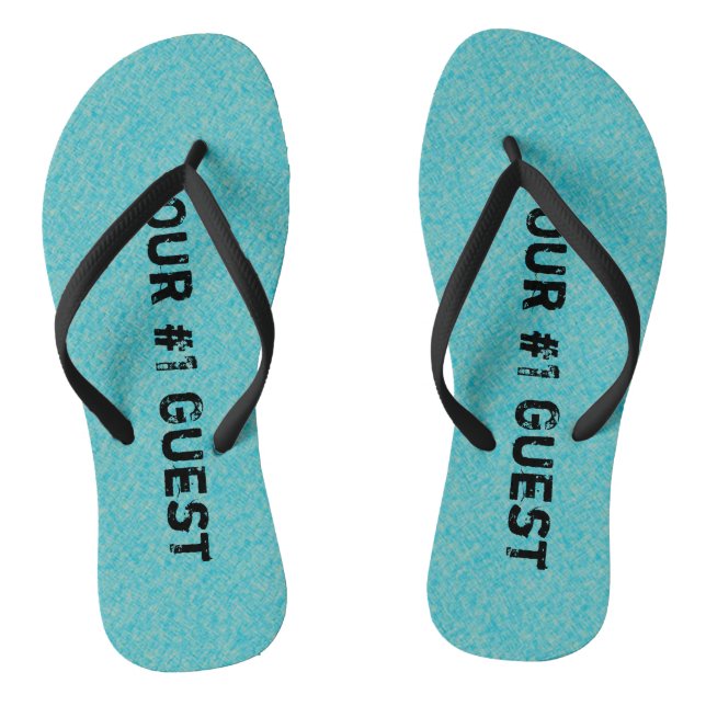 Text Our #1 Guest on any Colour Flip Flops (Footbed)
