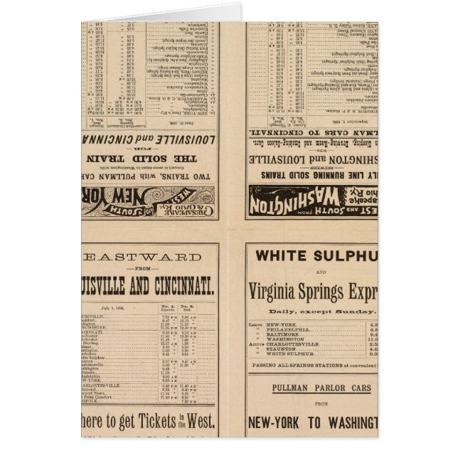 Text Page Chesapeake and Ohio Ry (Front)