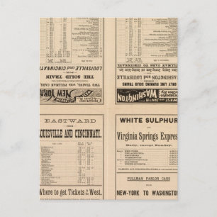 Text Page Chesapeake and Ohio Ry Postcard