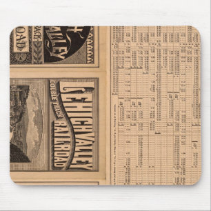 Text Page of Lehigh Valley Railroad Mouse Mat