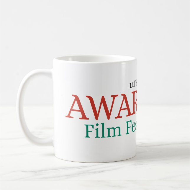 Text:Red Green Coffee Mug (Left)
