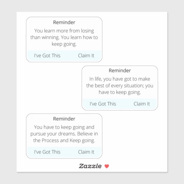 Text Reminder Mental Health Keep Going Support 3 (Sheet)