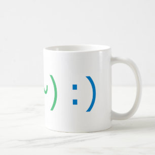 Text Smiles (three styles) Coffee Mug