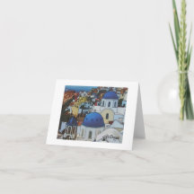 Textile Art Greece Notecard