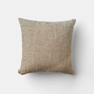Textile brown background fabric cushion