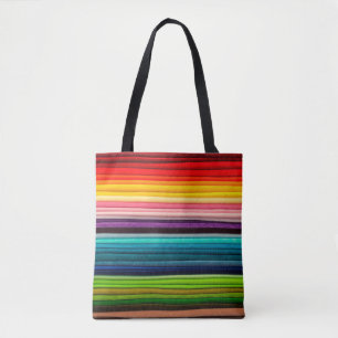 Textile colour colourful fabric tote bag