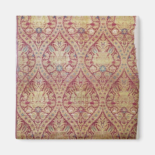 Textile design, 16th/17th century magnet (Front)