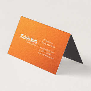 Textile Gradient Business Card