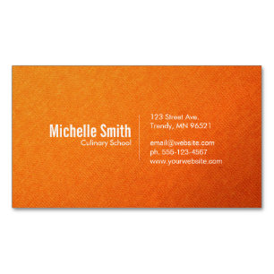 Textile Gradient Magnetic Business Card