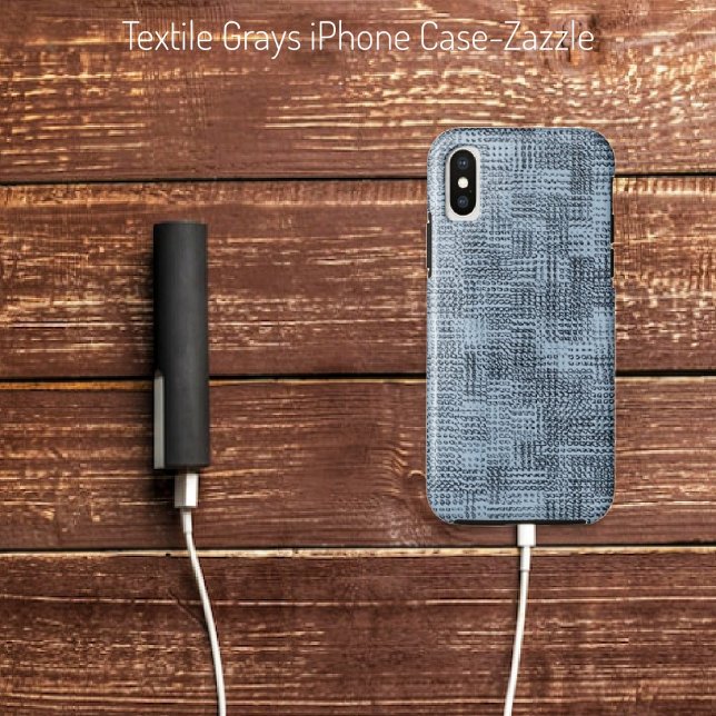 Textile Greys   Case-Mate iPhone Case (Creator Uploaded)