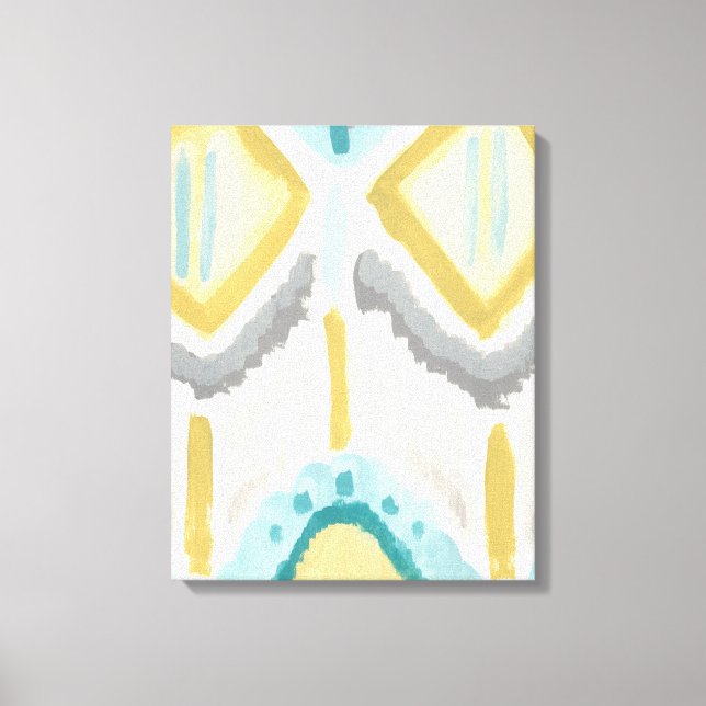 Textile Impression II Canvas Print (Front)