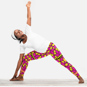 Textile Pattern Art Leggings