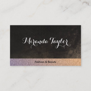 Textile Pattern & Chic Texture Business Card