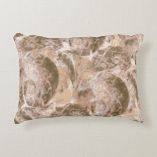 Textile pattern featuring a textured beige backgro decorative cushion