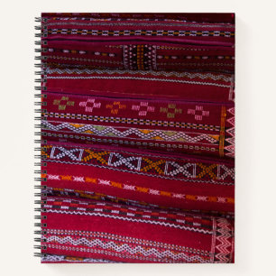 Textile Pillow Patterns Notebook