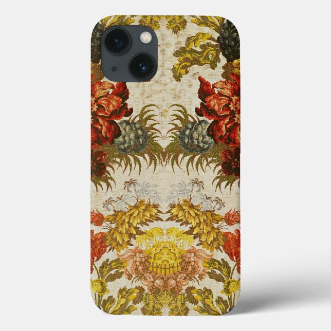 Textile with a repeating floral pattern Case-Mate iPhone case (Back)
