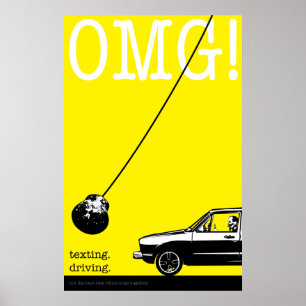 texting. driving. original poster