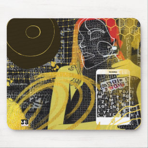 Texting Friends Mouse Mat