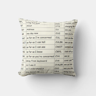 Texting Pillow