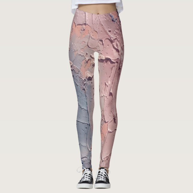 Textura #14 de la obra Viendo a travez de los ojos Leggings (Front)