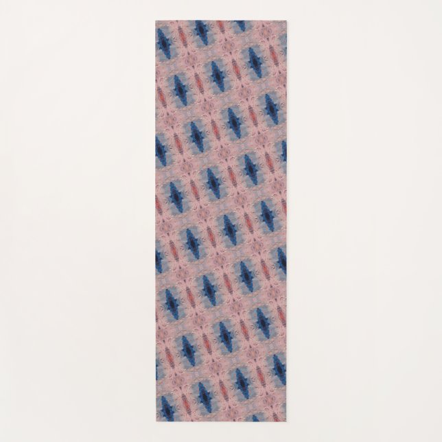 Textura #14 de la obra Viendo a travez de los ojos Yoga Mat (Front)