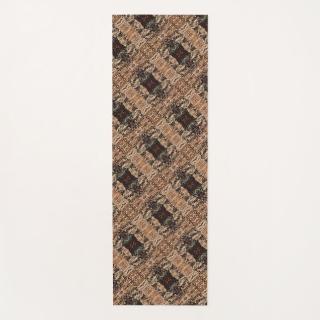 Textura #16 de obra Amanecer Yoga Mat (Front)