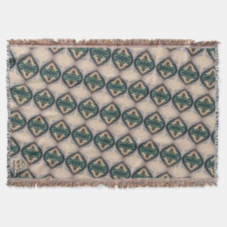 Textura #17 de la obra Viendo a travez de los ojos Throw Blanket