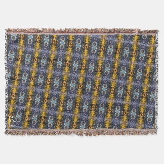 Textura #19 de la obra Maritimo Throw Blanket (Front)